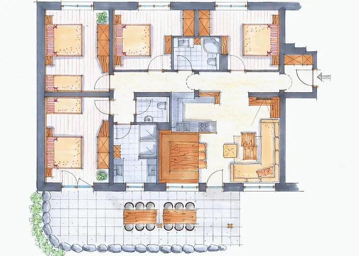 アパート Neben Der Gondelbahn - Haus Nord *