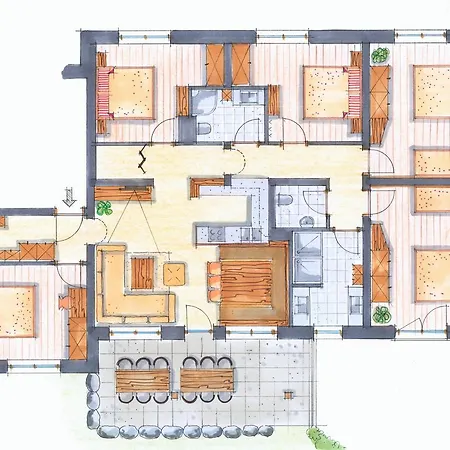 Neben Der Gondelbahn - Haus Nord Apartament Brixen im Thale